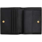 Marni Black Saffiano Leather Bi-Fold Wallet