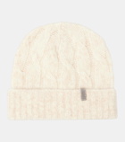 Brunello Cucinelli Cable-knit mohair beanie