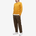 Norse Projects Men's Vagn Classic Crew Sweat in Turmeric Yellow