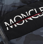 Moncler - Aiton Camouflage-Print Quilted Shell Hooded Down Jacket - Men - Charcoal