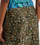 Dries Van Noten Sole printed midi skirt