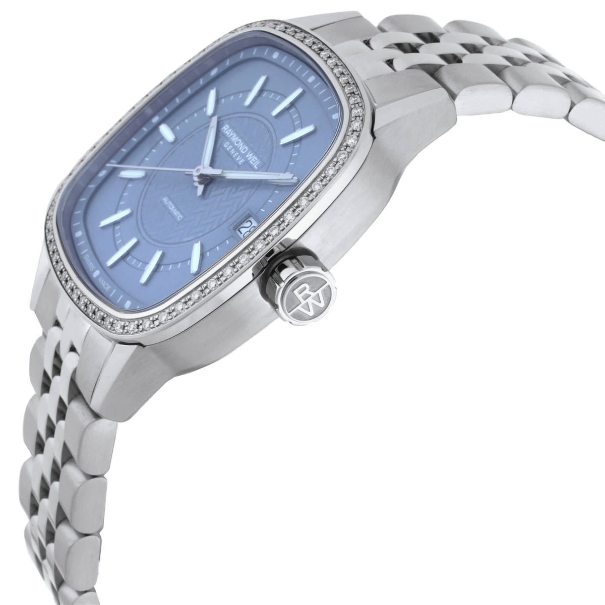 Raymond Weil Freelancer Automatic Diamond Ladies Watch 2490-STS-50061