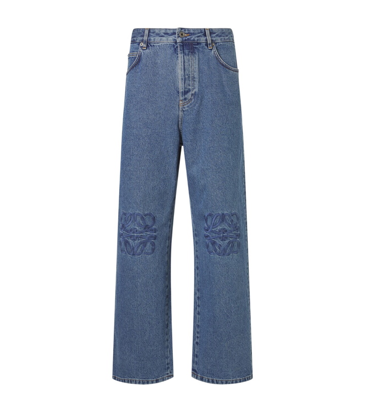 Photo: Loewe Anagram straight jeans