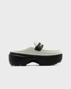 Crocs Stomp Loafer Black/White Sandals & Slides