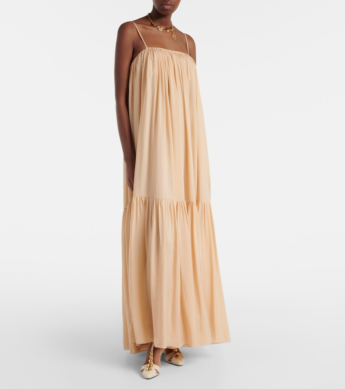 Chloé Silk maxi dress