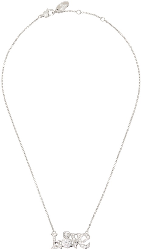 Photo: Vivienne Westwood Silver Roderica Pendant Necklace
