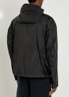 Ten C Skye Panelled Shell Jacket Black