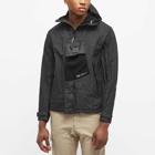 C.P. Company Men's Metropolis Co-Ted Hooded Jacket in Black