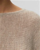 Designers, Remix Verona Boxy Sweater Beige - Womens - Pullovers