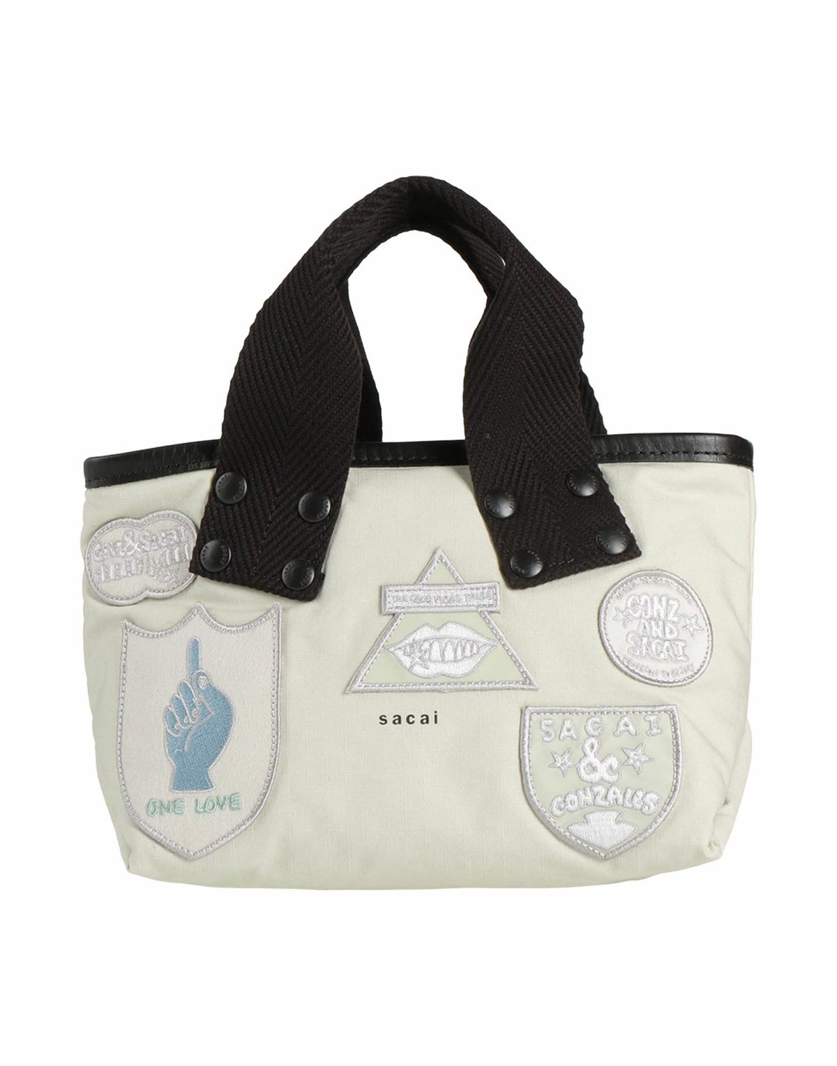 Sacai Womens Handbag in Off white