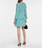 Oscar de la Renta Houndstooth tweed jacket