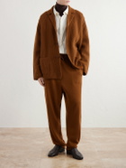 Casey Casey - Zwag Tapered Wool Sweatpants - Brown