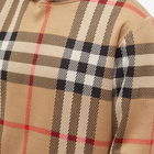 Burberry Men's Ferryton Check Hoody in Archive Beige