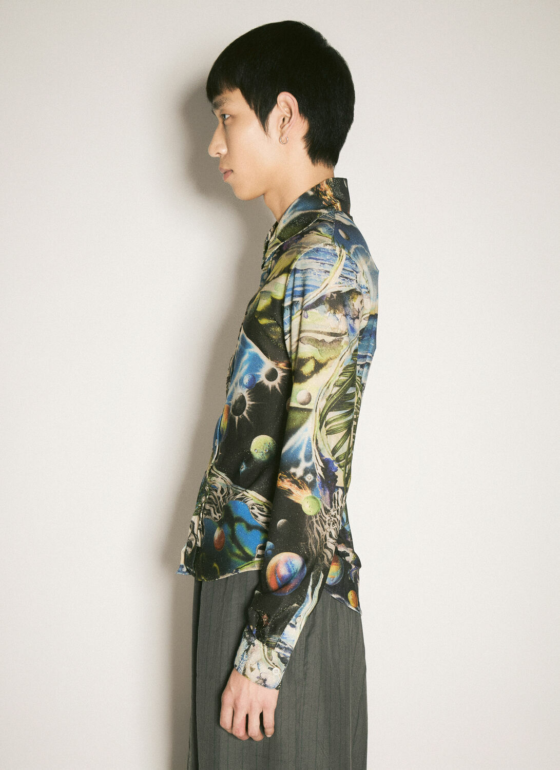 Martine Rose Printed Stretch Shirt