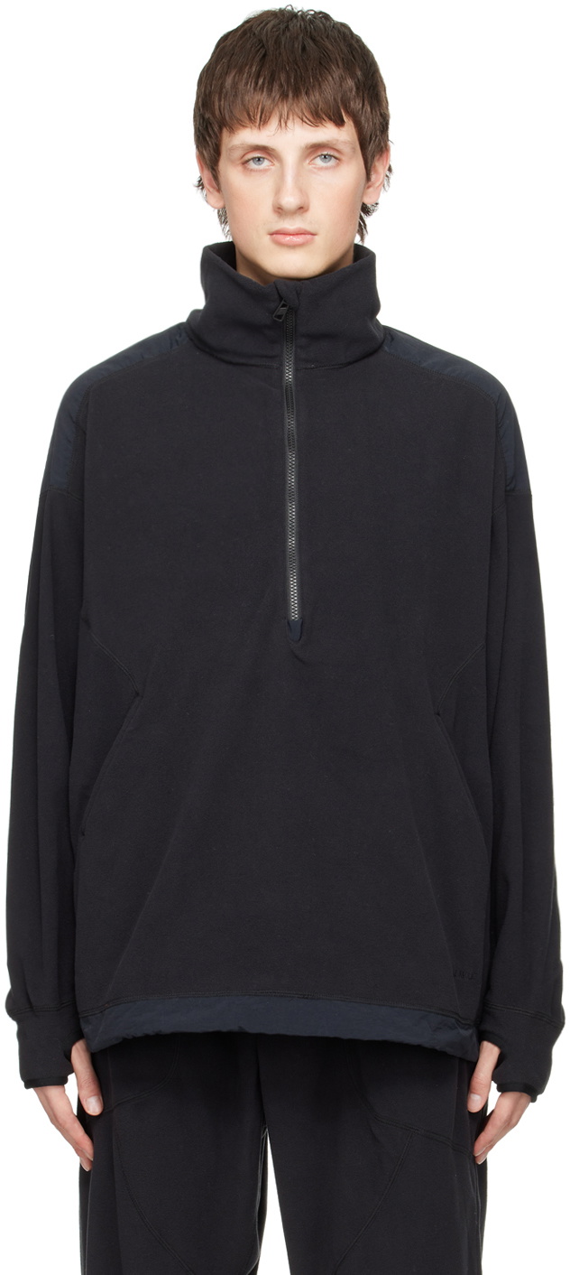F/CE Black Half-Zip Sweater F/CE.