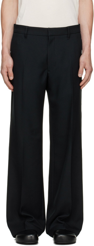 Photo: Stockholm (Surfboard) Club Black Tailored Bootcut Trousers
