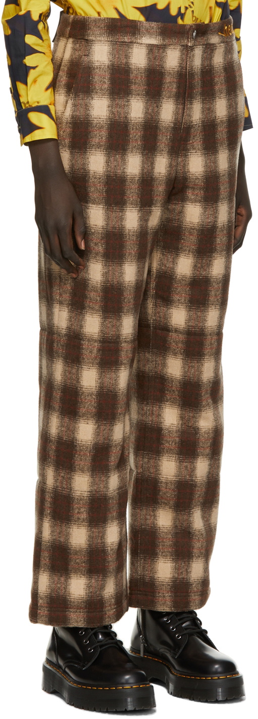 Marc Jacobs Heaven Brown Insulated Trousers Marc Jacobs Heaven