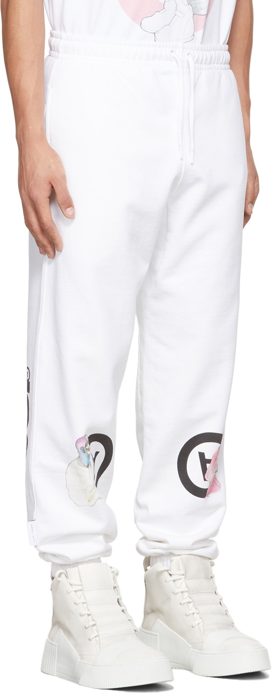 Aitor Throup’s TheDSA White 'No2705' Lounge Pants