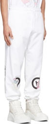 Aitor Throup’s TheDSA White 'No2705' Lounge Pants
