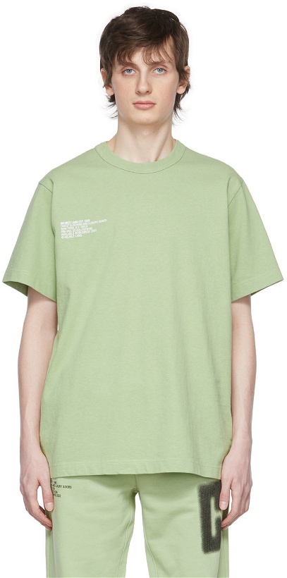 Photo: Helmut Lang Green Cotton T-Shirt