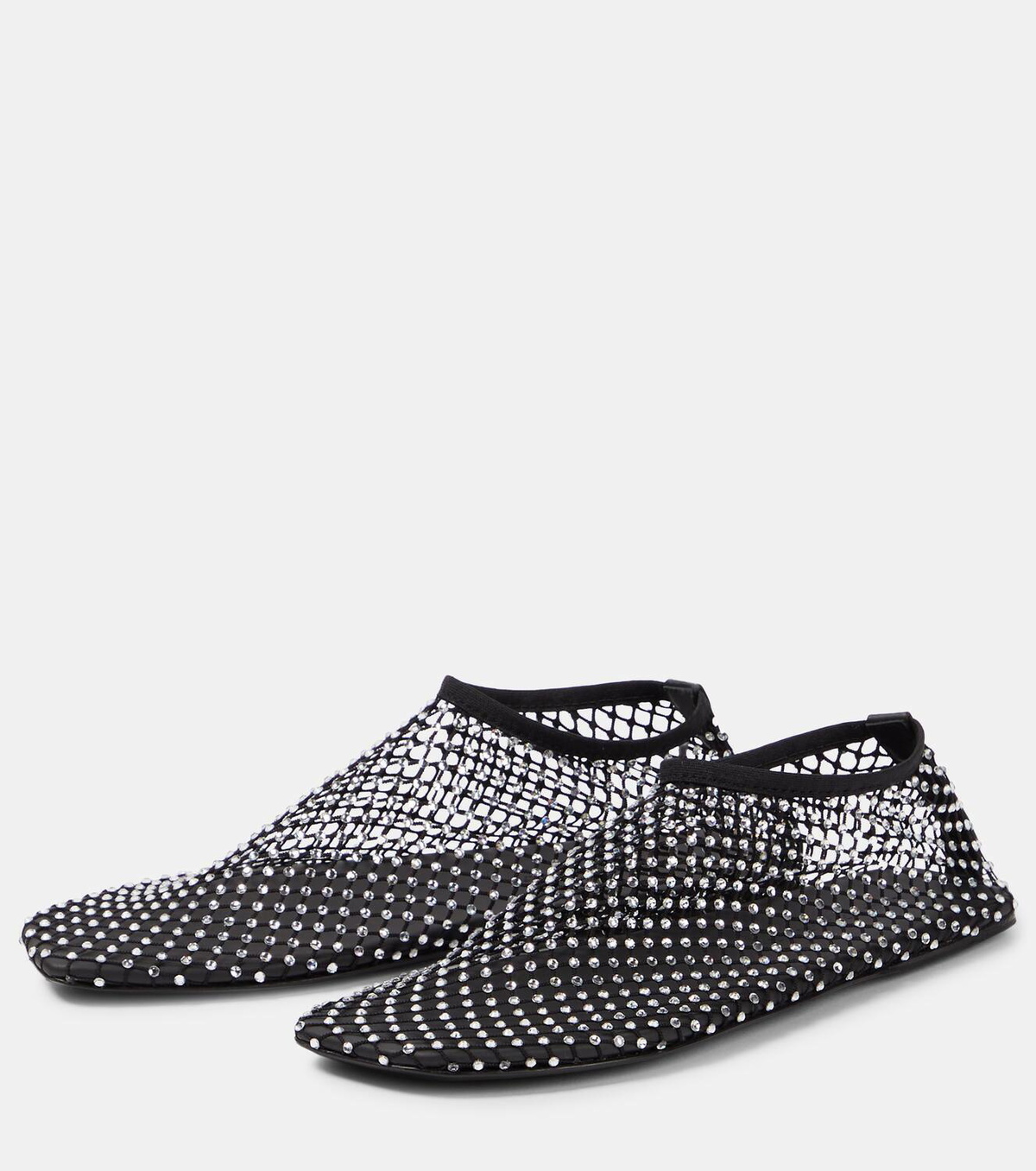 Christopher Esber Minette embellished mesh ballet flats Christopher Esber