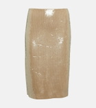 Nili Lotan Bonne sequined midi skirt
