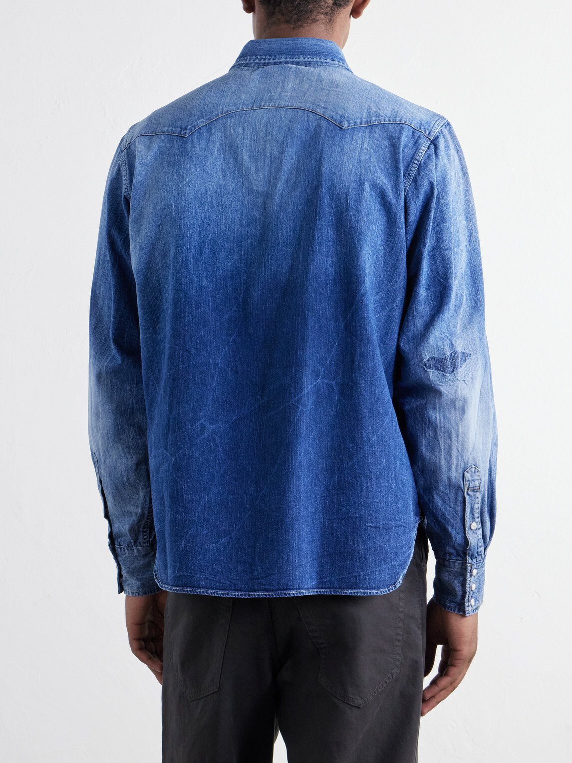 Visvim - Social Sculpture Denim Shirt - Blue