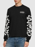 AMIRI Bones Stacked Cotton Long Sleeve T-shirt