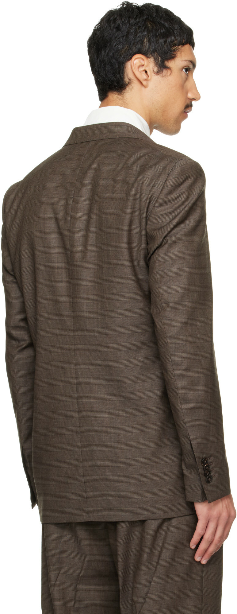 Carter Young Brown Kirk Unstructured Blazer
