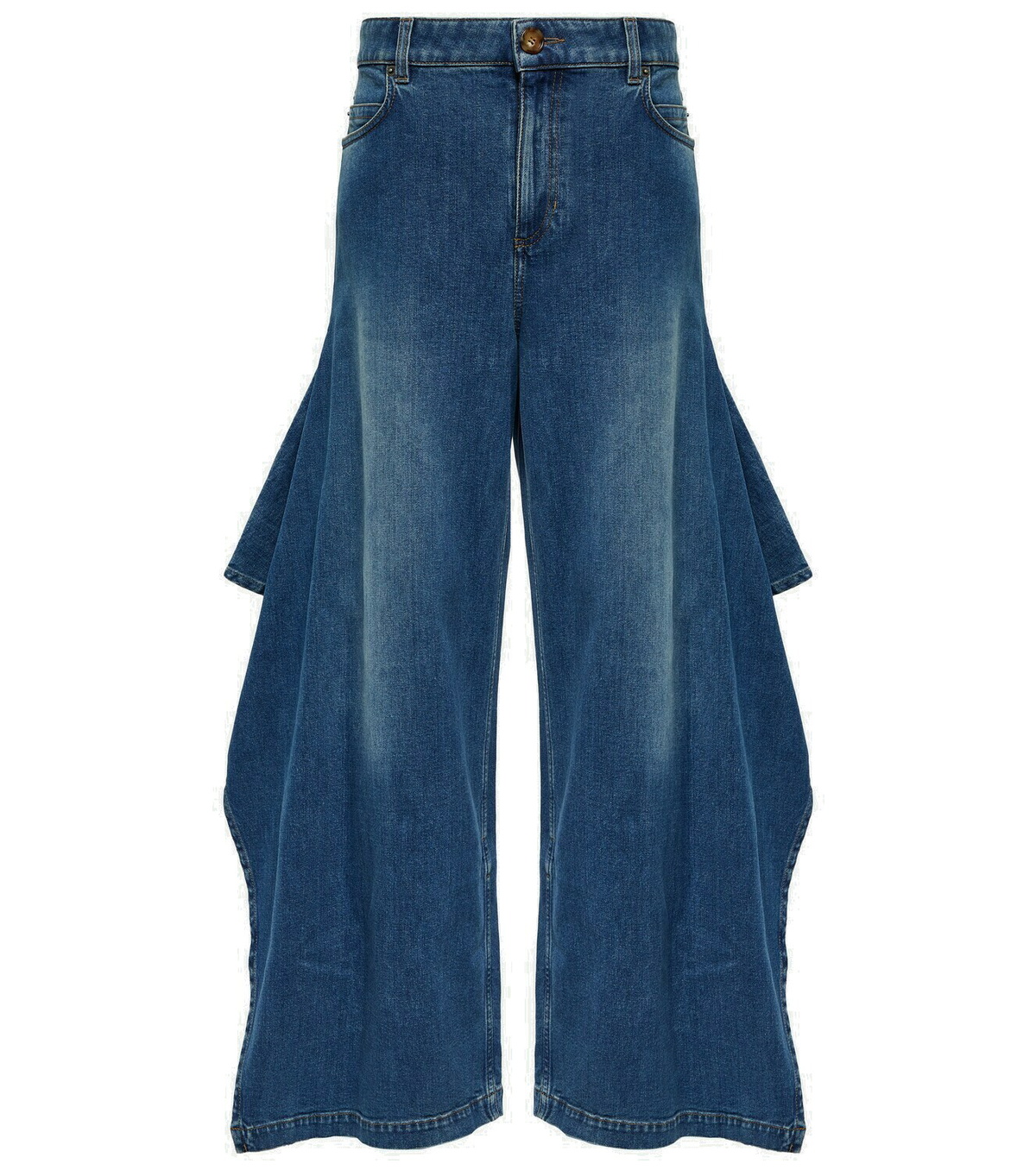 Burberry High-rise wide-leg jeans Burberry