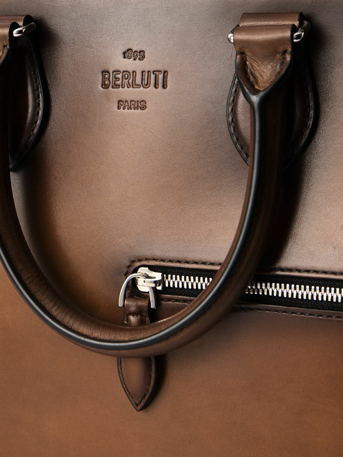 Berluti - 2 Jours Neo Venezia Leather Briefcase
