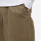 Beams Plus Men's 2 Pleat Chino in Olive