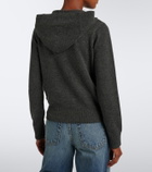 Max Mara Cashmere zip-up hoodie