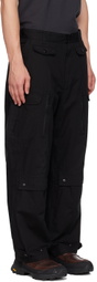 White Mountaineering®︎ Black Zip Cargo Pants