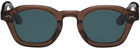 AKILA Brown Afield Out Edition Logos Sunglasses