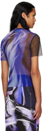 Gerrit Jacob Purple Printed T-Shirt