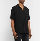 Rhude - Printed Camp-Collar Woven Shirt - Black