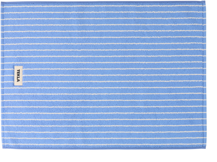 Photo: Tekla Blue Terry Bath Mat