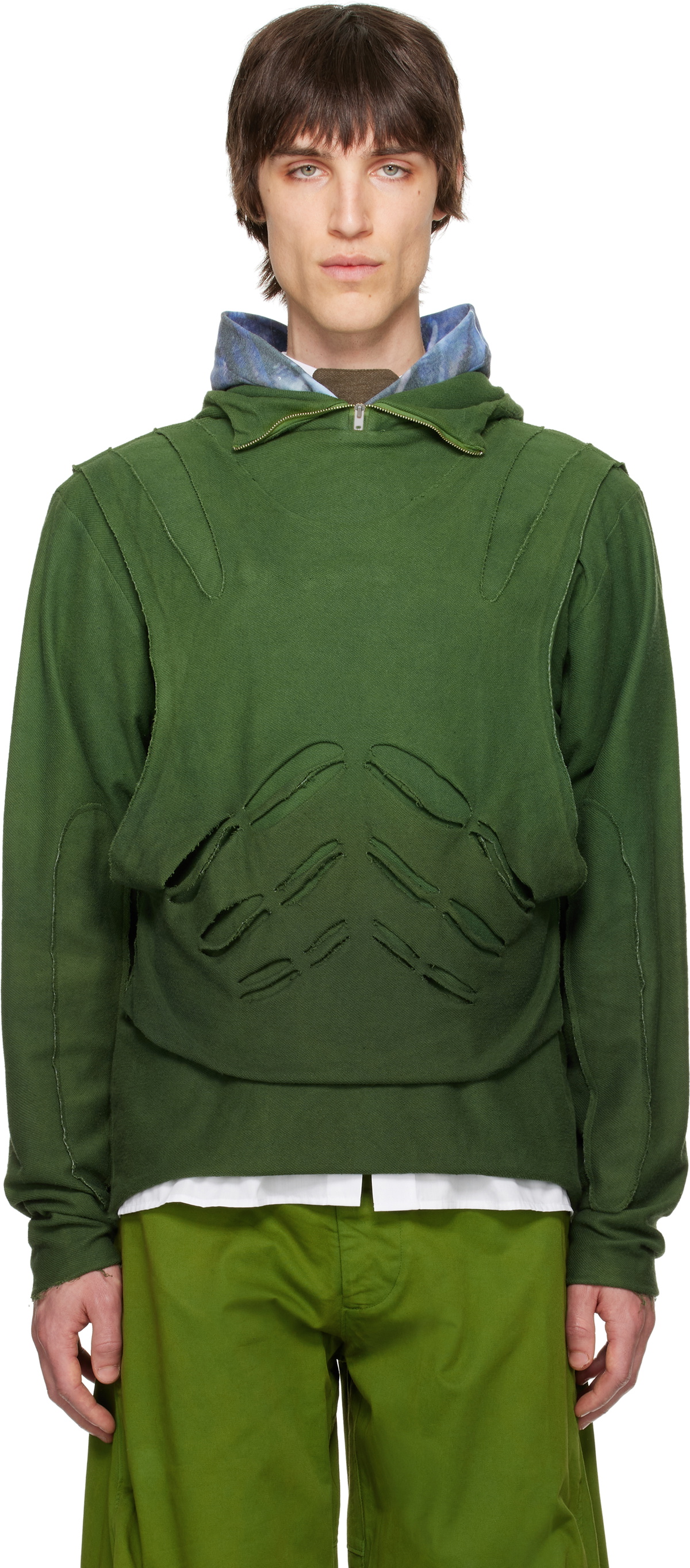 【関税込み】YAKU グリーン D フーディ YAKU Green D Hoodie YAKU