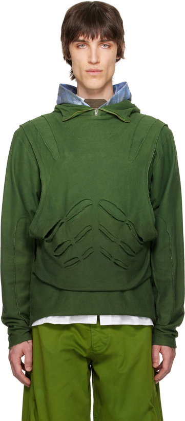 Photo: YAKU Green D Hoodie