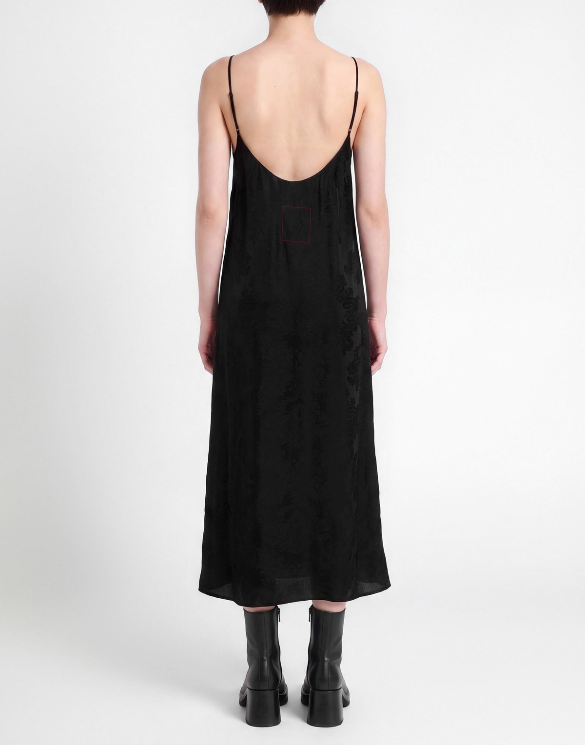 Uma Wang Womens Midi dress in Black