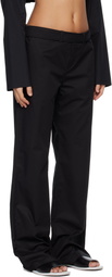 Rier Black Suit Utility Trousers