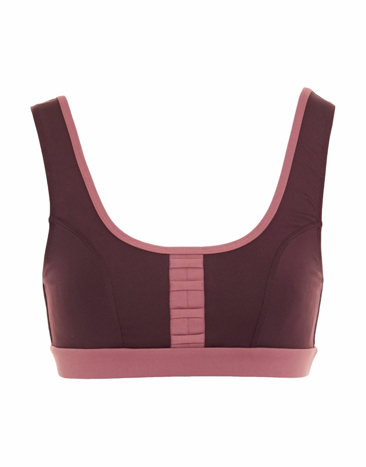 Ernest Leoty Womens Top Plum