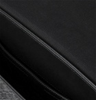 Dunhill - Leather-Trimmed Logo-Print Coated-Canvas Messenger Bag - Black