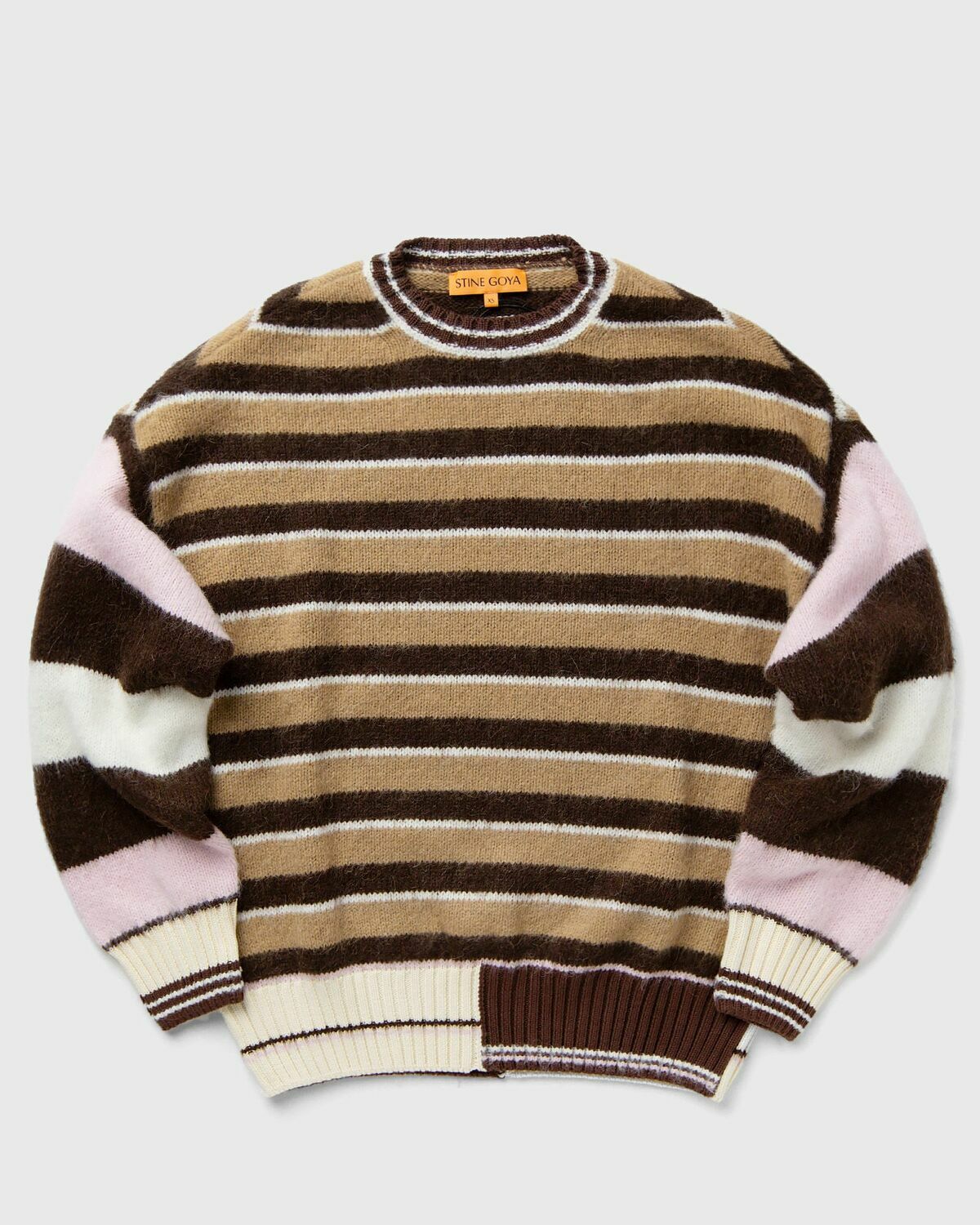 Stine Goya Long Sleeve Crew Neckline Jumper Multi Pullovers