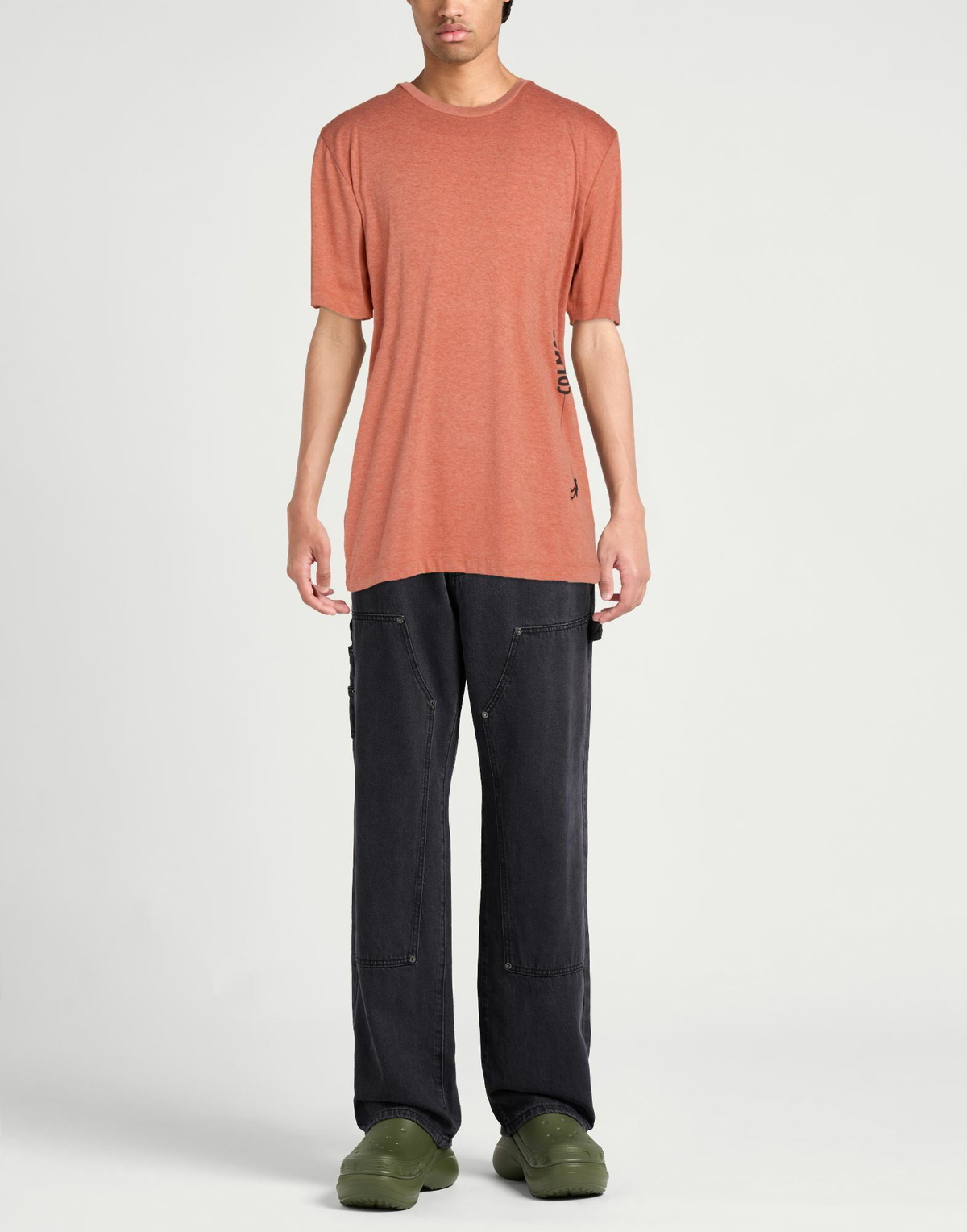 Colmar Mens T-shirt in Salmon pink