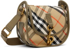 Burberry Beige Mini B Clip Messenger Bag