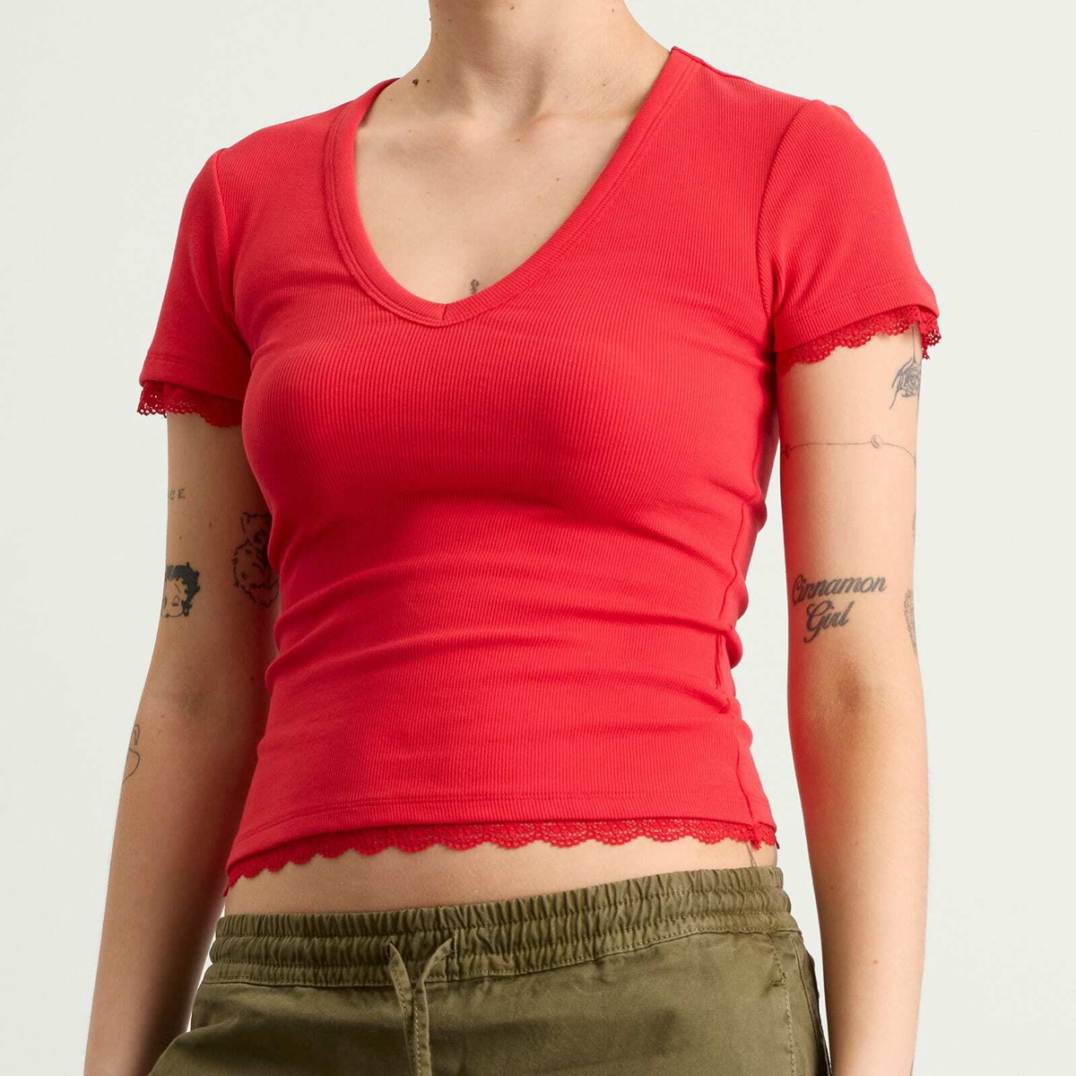 Damson Madder Women's Paige Top in Red