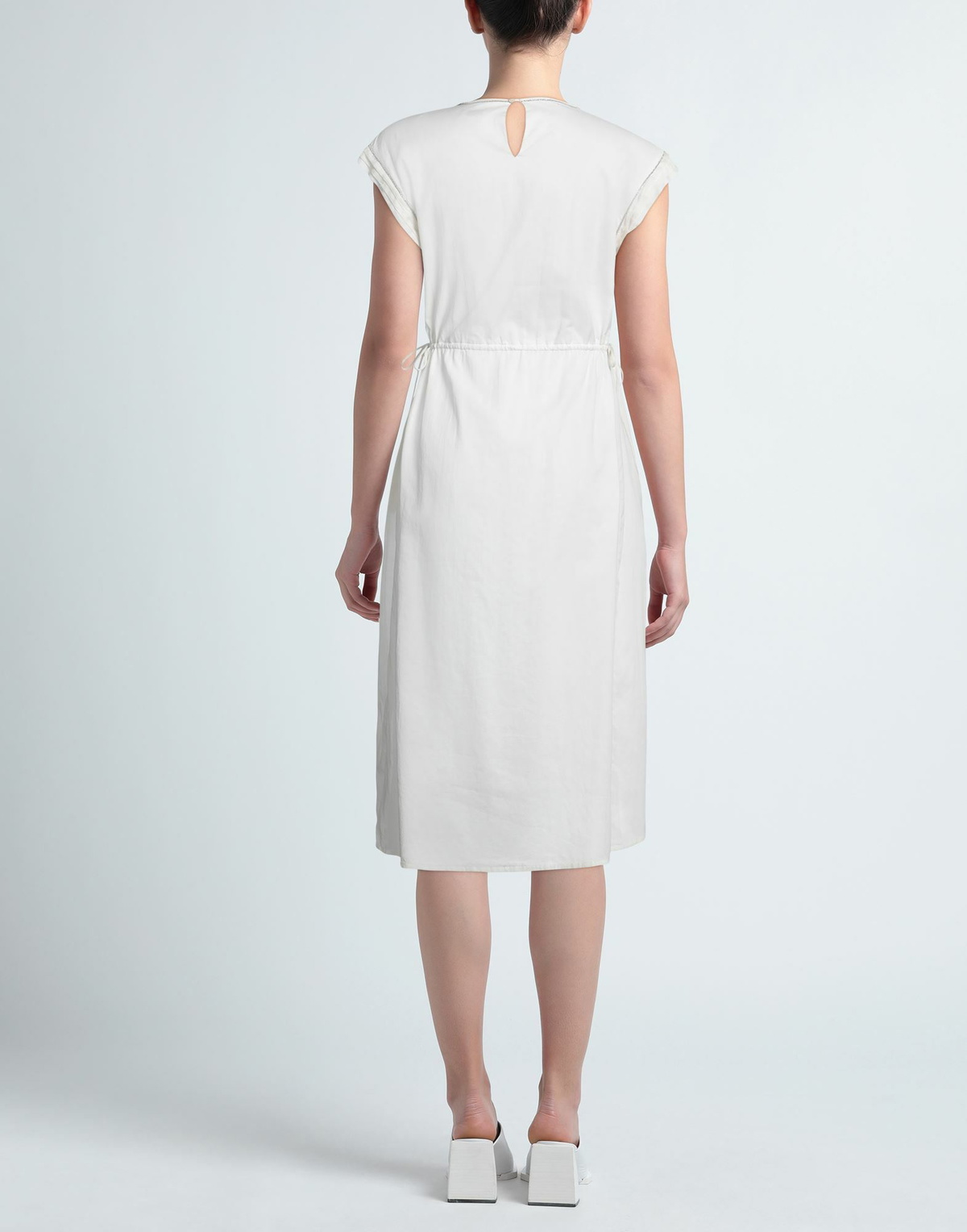 Peserico Womens Midi dress Ivory