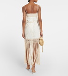 Zimmermann - Vitali fringed cotton minidress